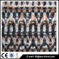 Acrylic hecho punto invierno chino estilo bufanda de bucle colorido